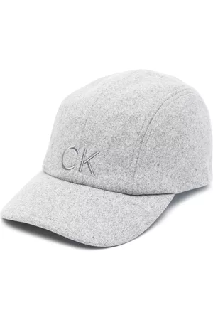 Calvin Klein Logo-embroidered woo-blend cap