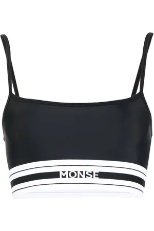 MONSE Logo-waist sports bra