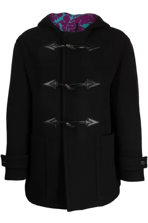 VERSACE Hooded duffle coat