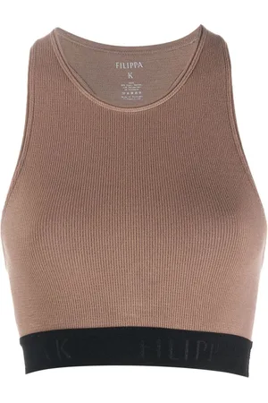 Filippa K Racerback seamless crop top