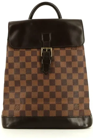 LOUIS VUITTON Damier Eb??ne Soho backpack