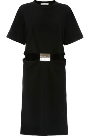 J.W.Anderson Hinge-embellished T-shirt midi dress