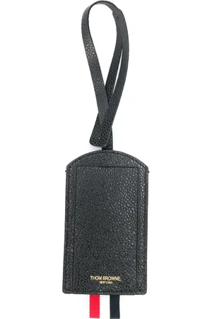 Thom Browne Logo patch luggage tag
