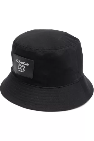 Calvin Klein Logo-patch bucket hat