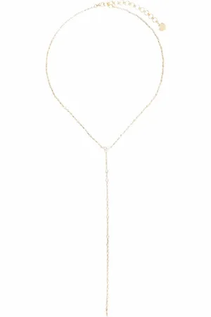 Shay 18kt yellow Infinity diamond necklace