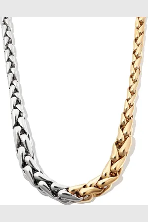 Lauren Rubinski 14kt yellow and white necklace