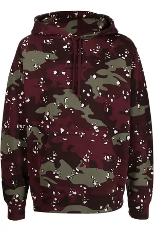 Maison Kitsuné Camouflage pattern hoodie