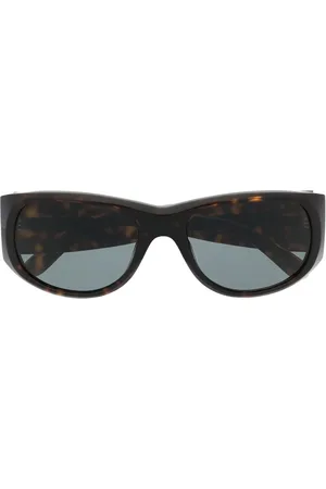 Marni Round frame tortoiseshell sunglasses
