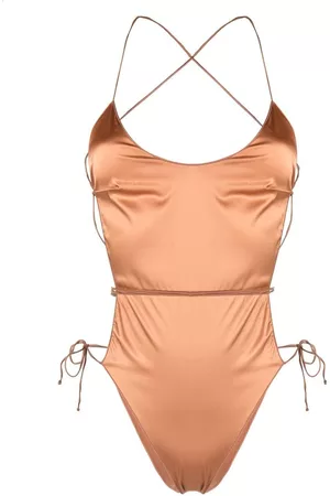 Oseree Side tie-fastening swimsuit