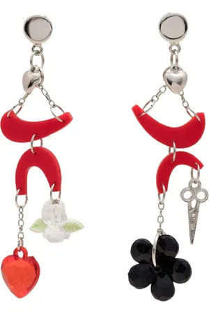 AMIR SLAMA Charm detail earrings