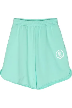 Maison Margiela Number-print cotton shorts