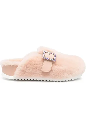 LE SILLA Rita buckle-embellished slippers