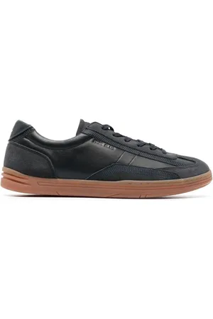 Stone Island Suede-trimmed low-top sneakers