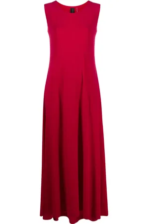 Norma Kamali Sleeveless long swing dress