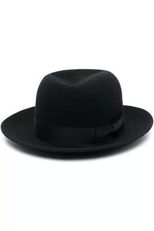 YOHJI YAMAMOTO Turn-up brimmed wool hat