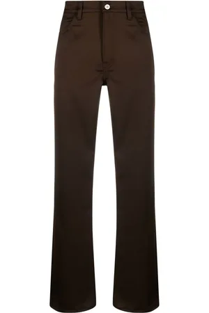 OUR LEGACY Straight-leg high-waisted trousers