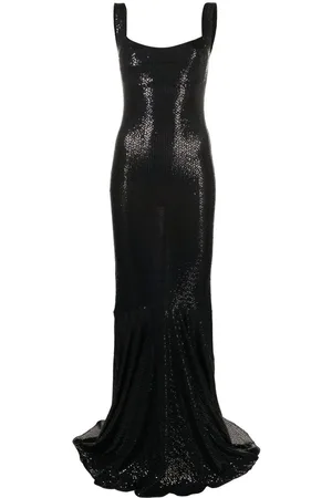 Atu Body Couture Sequin textured-finish gown