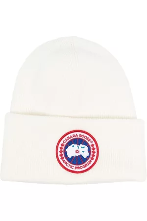 Canada Goose Logo-patch wool beanie