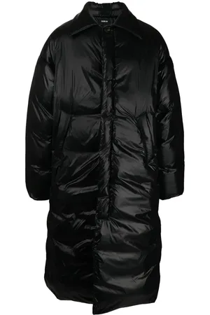 EgonLab Concealed-front padded coat