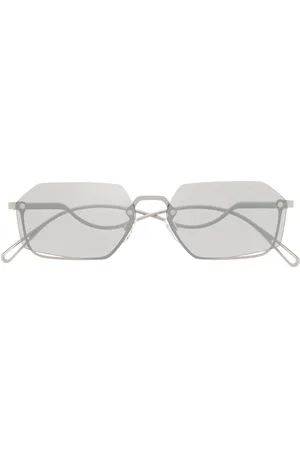 Emporio Armani Tinted geometric-frame sunglasses