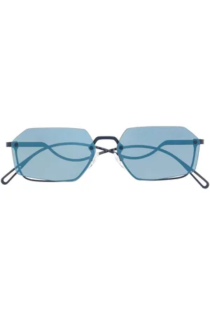 Emporio Armani Tinted geometric-frame sunglasses