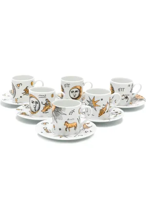 FORNASETTI Set of 6 expresso cups