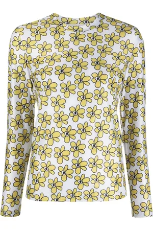 PAM PERKS AND MINI Gated Sport perforated long sleeve top