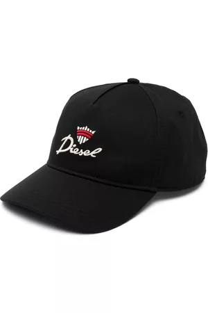Diesel Logo-embroidered baseball cap