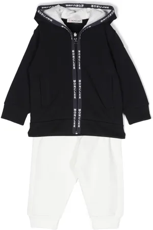 Moncler Stretch-cotton logo-print tracksuit set