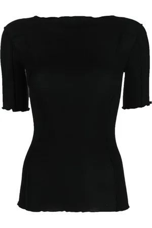 Baserange Omato stretch-organic cotton top