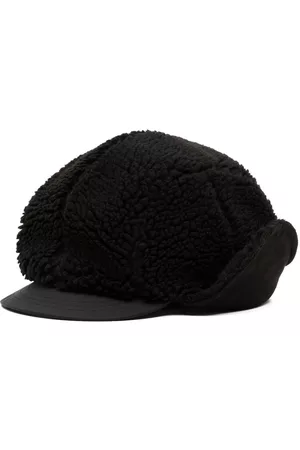 Maharishi Shearling drawstring-fastening cap