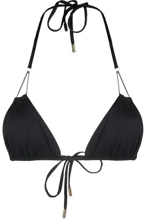 Saint Laurent Chain-link detail bikini top