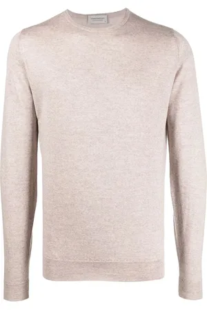 JOHN SMEDLEY Round-neck knit jumper