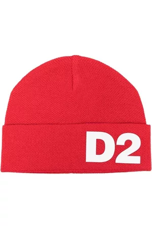Dsquared2 Beanies - D2 knitted beanie