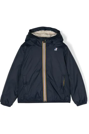K-Way Chest logo-print bomber jacket