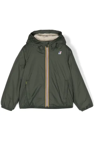 K-Way Chest logo-print bomber jacket