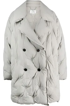 Maison Margiela Peak lapel padded coat