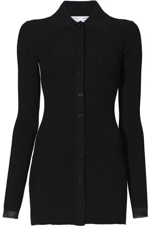 Proenza Schouler Fitted ribbed-knit cardigan