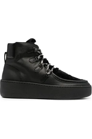 Woolrich Faux-fur detail sneakers