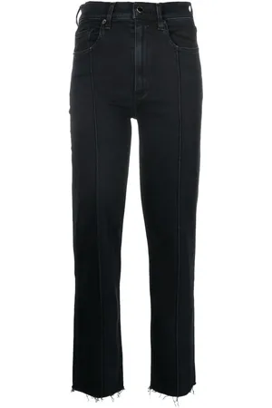 Le Jean Amelia straight-leg cut jeans