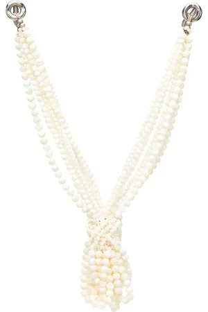 Giorgio Armani 2000s faux-pearl knot necklace