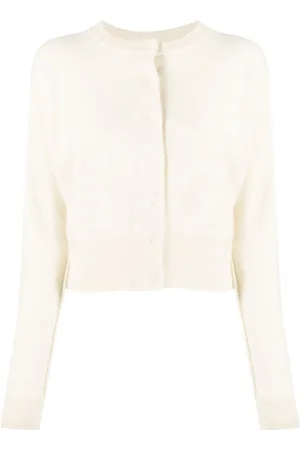 EXTREME CASHMERE Round-neck knitted cardigan
