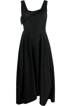 Alexander McQueen Sleeveless pleated maxi dress