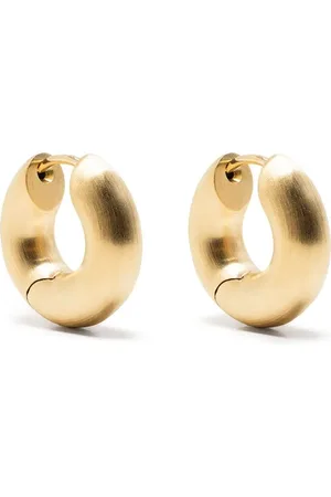 TOM WOOD Plated small chunky hoops