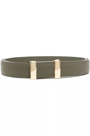 D4.0 Men Belts - Buckle-fastening leather belt