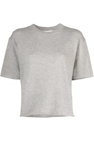 Lisa Yang Short-sleeved knitted top