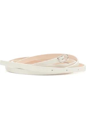 Maison Margiela Slim leather belt