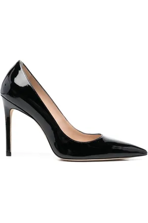 Stuart Weitzman High-shine finish pumps