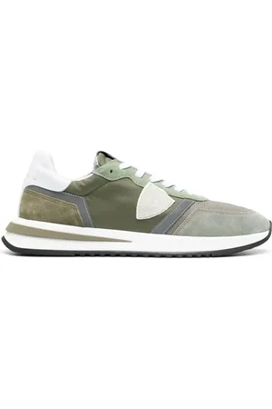 Philippe model Paris logo-patch sneakers