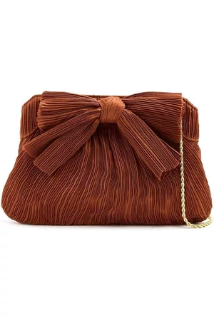 Loeffler Randall Women Clutches - Rayne bow-detail clutch bag